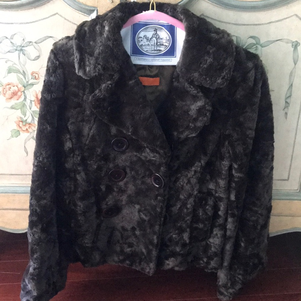 Cynthia Steffe faux fur Jacket